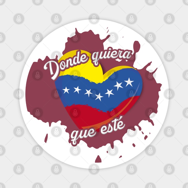 Corazón Venezolano Magnet by Neyc Design